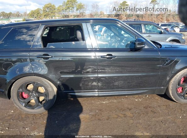 SALWR2RV0KA844541 2019 LAND ROVER RANGE ROVER SPORT Черный Вид задней части салона