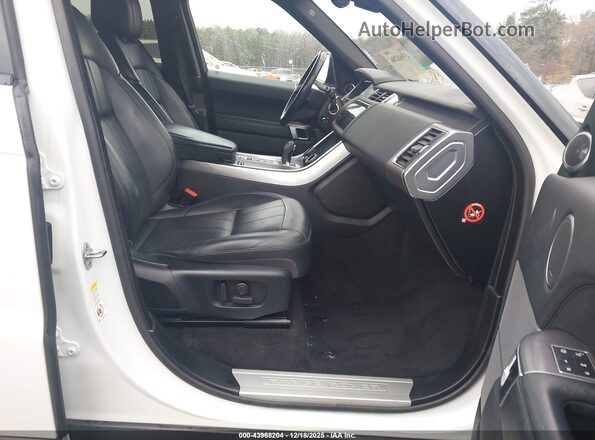 SALWR2RV5JA193888 2018 LAND ROVER RANGE ROVER SPORT Белый Вид салона спереди