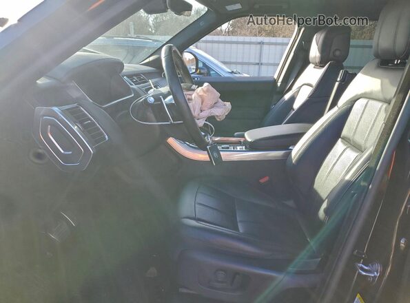 SALWR2SE3MA768813 2021 LAND ROVER RANGE Черный Вид салона спереди