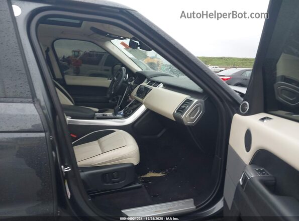 SALWR2SE9LA709537 2020 LAND ROVER RANGE ROVER SPORT Gray Widok wnętrza z przodu