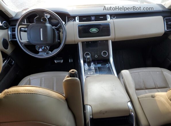 SALWR2SEXLA892656 2020 LAND ROVER RANGE Gray Вид панелі приладів