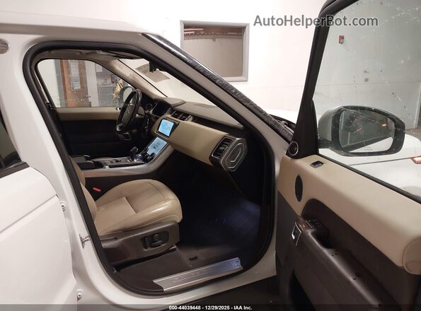 SALWR2SU3LA709833 2020 LAND ROVER RANGE ROVER SPORT White Front interior view