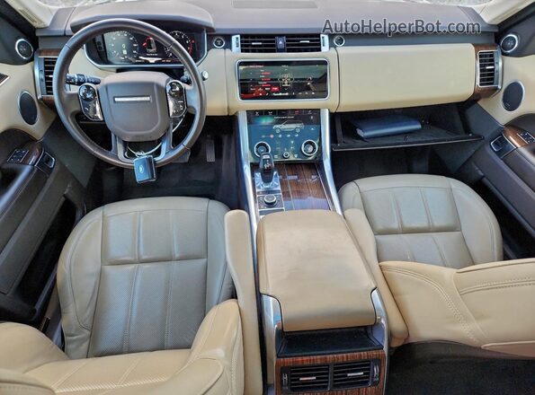 SALWR2SU4LA715074 2020 LAND ROVER RANGE White Widok deski rozdzielczej