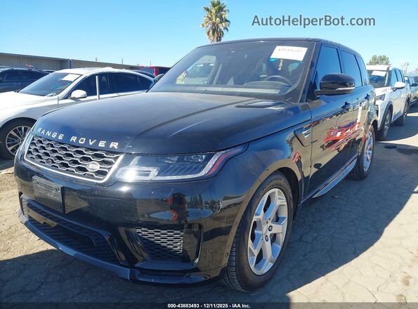 SALWR2SU4LA731484 2020 LAND ROVER RANGE ROVER SPORT Черный Передняя левая четверть