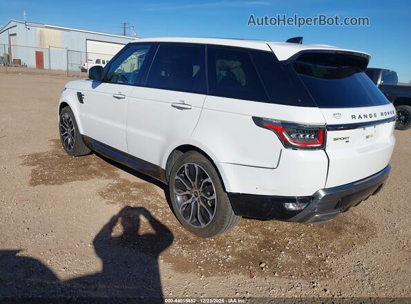 SALWR2SU8MA782293 2021 LAND ROVER RANGE ROVER SPORT White Trasero izquierdo