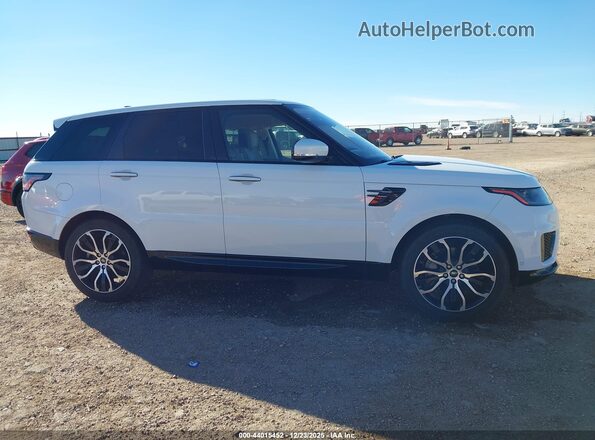 SALWR2SU8MA782293 2021 LAND ROVER RANGE ROVER SPORT White Vista interior trasera
