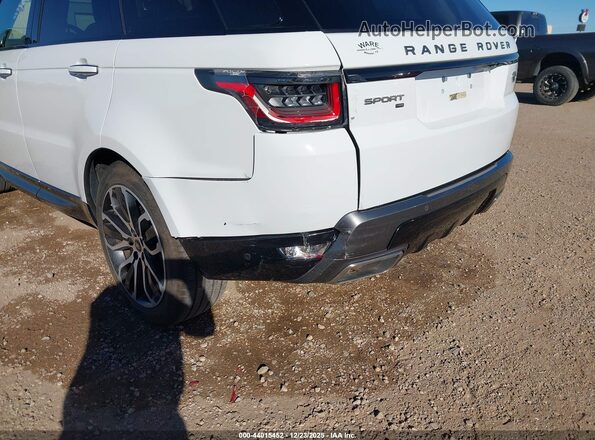 SALWR2SU8MA782293 2021 LAND ROVER RANGE ROVER SPORT White Vista frontal