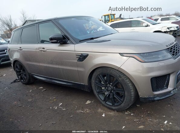 SALWR2SU8MA796386 2021 LAND ROVER RANGE ROVER SPORT Brown Rear interior view