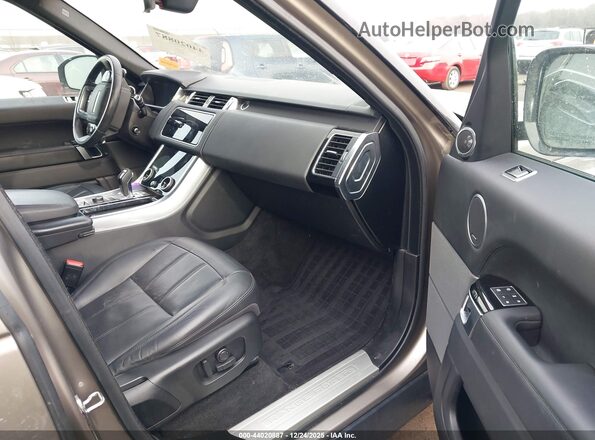 SALWR2SU8MA796386 2021 LAND ROVER RANGE ROVER SPORT Brown Front interior view