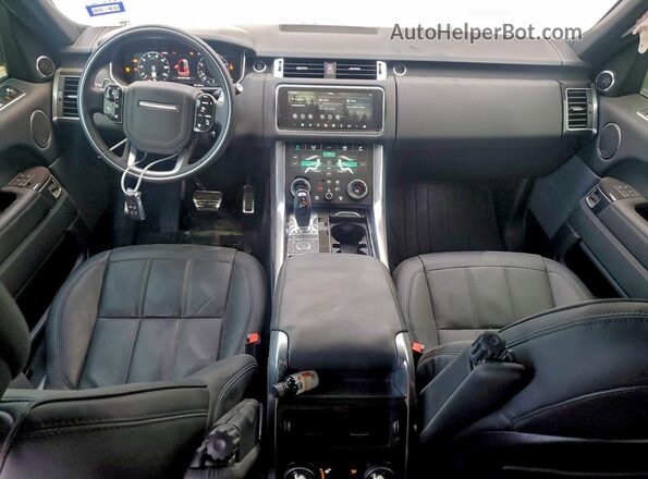 SALWR2SU9MA784411 2021 LAND ROVER RANGE Gray Vista del salpicadero
