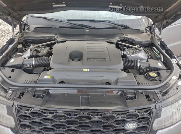 SALWR2SU9MA784411 2021 LAND ROVER RANGE Gray Vista interior trasera