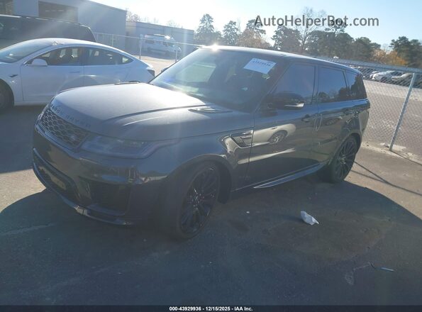 SALWS2RU6LA888038 2020 LAND ROVER RANGE ROVER SPORT Серый Передняя левая четверть
