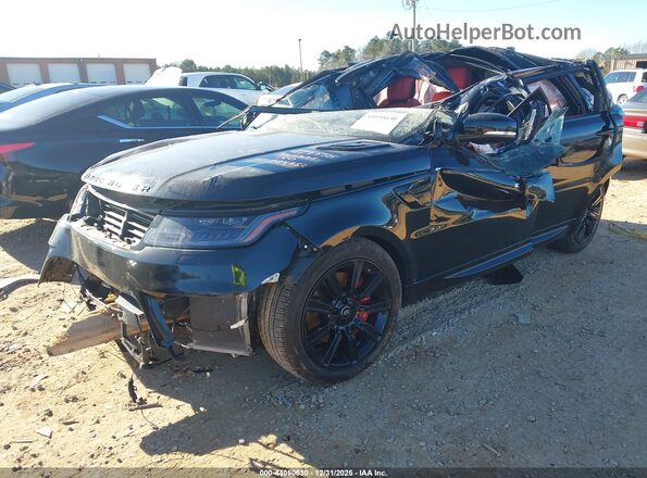 SALWS2RU8MA774852 2021 LAND ROVER RANGE ROVER SPORT Черный Передняя левая четверть
