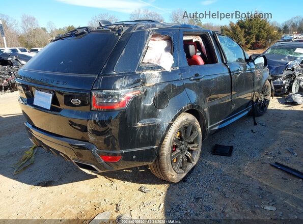 SALWS2RU8MA774852 2021 LAND ROVER RANGE ROVER SPORT Черный Задняя правая четверть