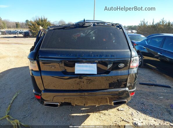 SALWS2RU8MA774852 2021 LAND ROVER RANGE ROVER SPORT Черный 