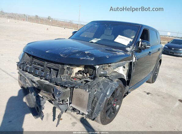 SALWS2RUXLA890830 2020 LAND ROVER RANGE ROVER SPORT Black წინა მარცხენა ხედი სამი მეოთხედიდან