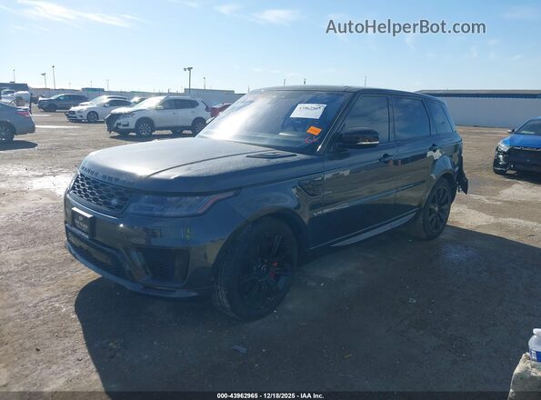 SALWS2SU0KA871308 2019 LAND ROVER RANGE ROVER SPORT Gray Передня ліва чверть