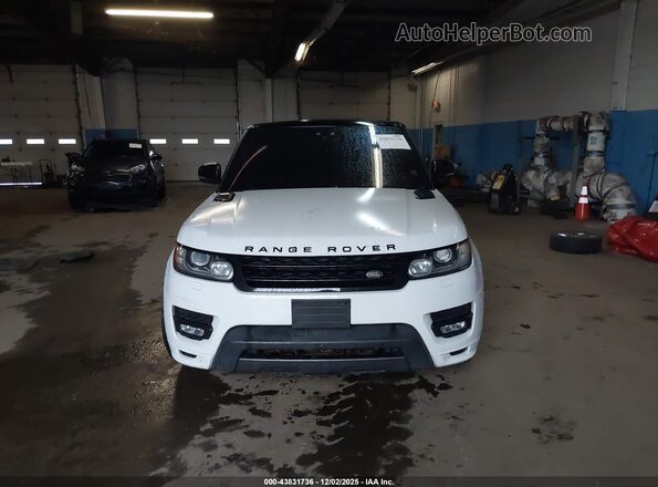 SALWV2FV6HA178438 2017 LAND ROVER RANGE ROVER SPORT White Instrument cluster view