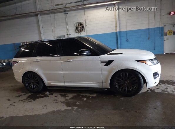 SALWV2FV6HA178438 2017 LAND ROVER RANGE ROVER SPORT White Rear interior view