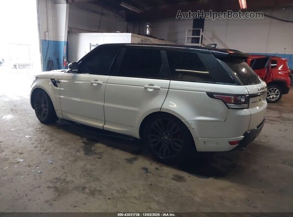 SALWV2FV6HA178438 2017 LAND ROVER RANGE ROVER SPORT White Rear left