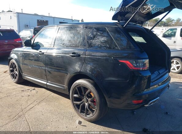 SALWZ2RE4NA228152 2022 LAND ROVER RANGE ROVER SPORT Черный Задняя левая четверть