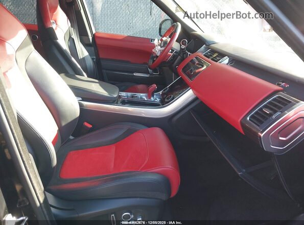 SALWZ2RE4NA228152 2022 LAND ROVER RANGE ROVER SPORT Черный Вид салона спереди