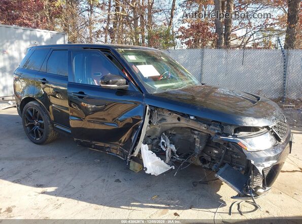 SALWZ2RE4NA228152 2022 LAND ROVER RANGE ROVER SPORT Черный Вид спереди