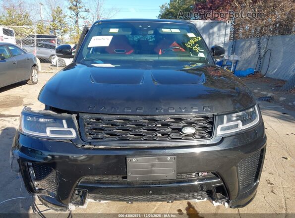 SALWZ2RE4NA228152 2022 LAND ROVER RANGE ROVER SPORT Черный Вид задней части салона