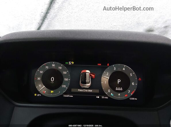 SALYJ2EX1RA373968 2024 LAND ROVER RANGE ROVER VELAR White Widok tylnych siedzeń