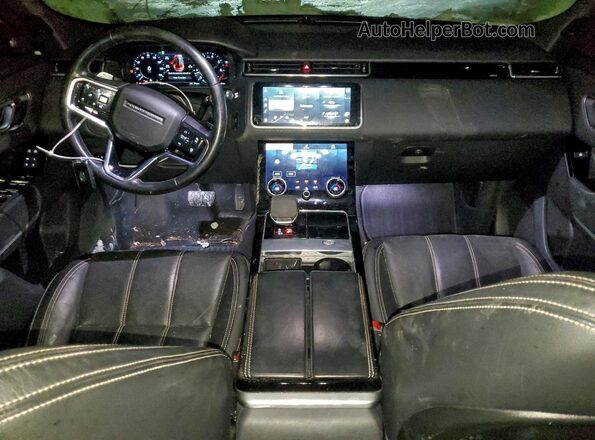 SALYJ2EX5MA321140 2021 LAND ROVER RANGE Black Вид панелі приладів