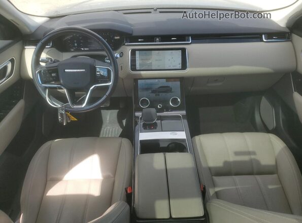 SALYJ2EX9MA303062 2021 LAND ROVER RANGE Blue Вид панелі приладів