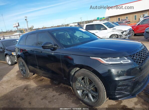 SALYK2EX8LA289506 2020 LAND ROVER RANGE ROVER VELAR Black უკანა სალონის ხედი