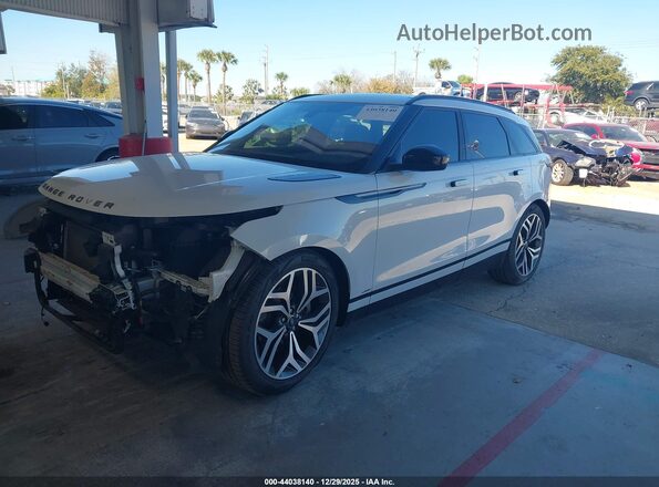 SALYL2EV9KA794884 2019 LAND ROVER RANGE ROVER VELAR Белый Передняя левая четверть