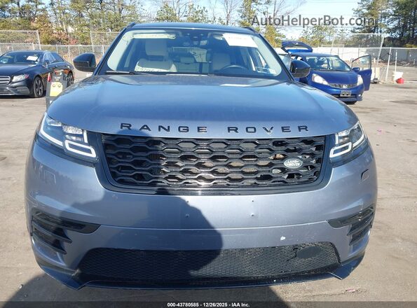 SALYL2EX1KA202511 2019 LAND ROVER RANGE ROVER VELAR Gray წინა პანელის ხედი