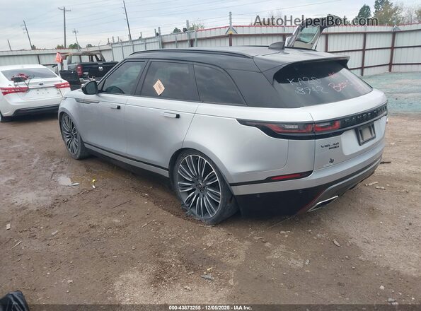 SALYL2FV7KA208942 2019 LAND ROVER RANGE ROVER VELAR Серебряный Задняя левая четверть