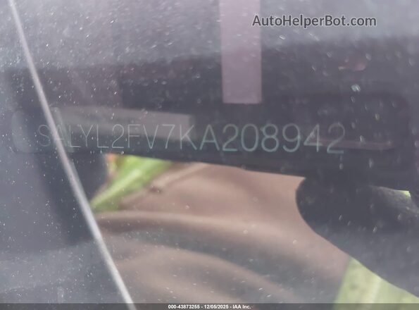 SALYL2FV7KA208942 2019 LAND ROVER RANGE ROVER VELAR Серебряный Вид подкапотного пространства