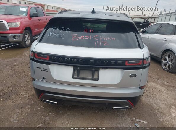 SALYL2FV7KA208942 2019 LAND ROVER RANGE ROVER VELAR Серебряный 