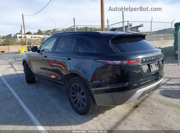 SALYL2RN0JA750930 2018 LAND ROVER RANGE ROVER VELAR Black Rear left