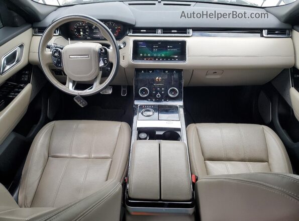 SALYL2RV7JA748950 2018 LAND ROVER RANGE Black Widok deski rozdzielczej