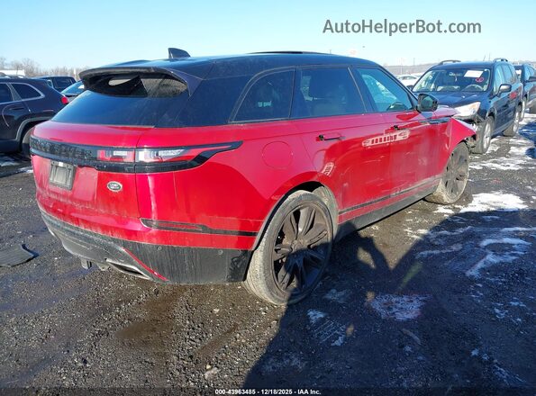SALYM2FU0MA310770 2021 LAND ROVER RANGE ROVER VELAR Red Задня права чверть