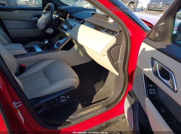SALYM2FU0MA310770 2021 LAND ROVER RANGE ROVER VELAR Red Вид салону спереду