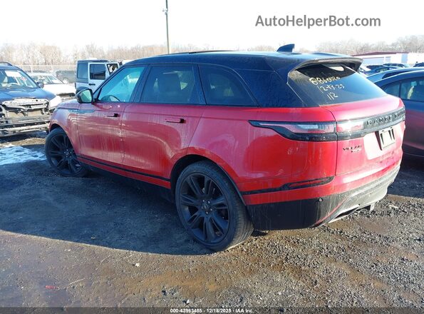 SALYM2FU0MA310770 2021 LAND ROVER RANGE ROVER VELAR Red Задня ліва чверть