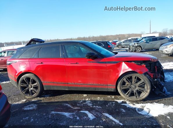 SALYM2FU0MA310770 2021 LAND ROVER RANGE ROVER VELAR Red Вид задньої частини салону