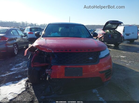 SALYM2FU0MA310770 2021 LAND ROVER RANGE ROVER VELAR Red Вид щитка приладів