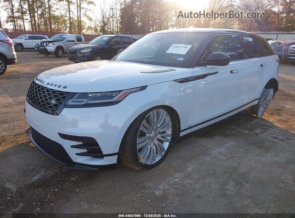 SALYT2EU2MA314968 2021 LAND ROVER RANGE ROVER VELAR White Передня ліва чверть