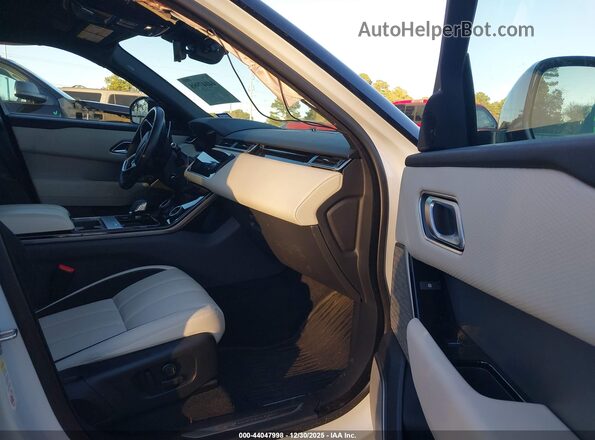 SALYT2EU2MA314968 2021 LAND ROVER RANGE ROVER VELAR White Вид салону спереду