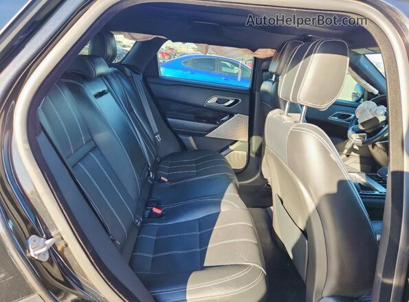 SALYT2EX6MA303403 2021 LAND ROVER RANGE Black Вид задньої частини салону