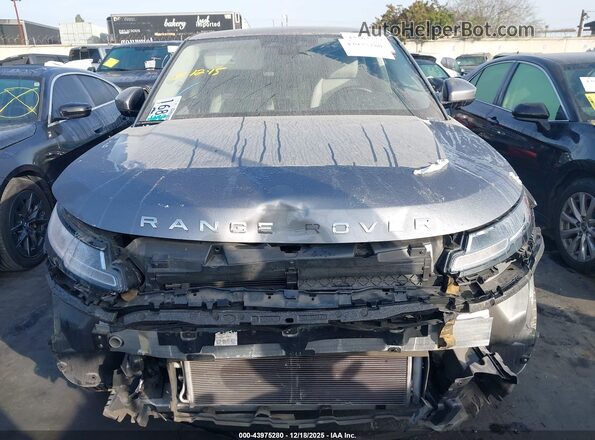 SALZJ2FX1NH172186 2022 LAND ROVER RANGE ROVER EVOQUE Серебряный Вид задней части салона