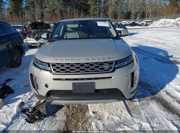 SALZJ2FX2LH061014 2020 LAND ROVER RANGE ROVER EVOQUE Silver ხელსაწყოთა პანელის ხედი