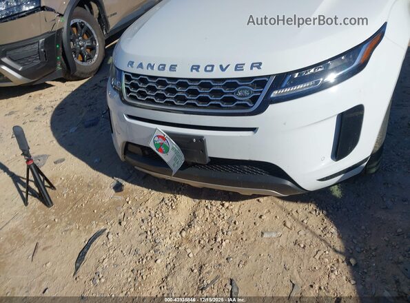 SALZJ2FX3LH089064 2020 LAND ROVER RANGE ROVER EVOQUE White Widok zestawu wskaźników